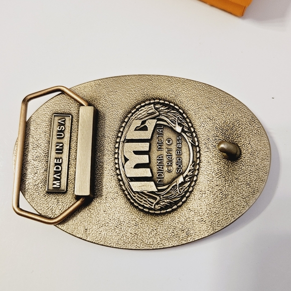 US ARMY Solid Brass Buckle Made In USA - Picture 2 of 4